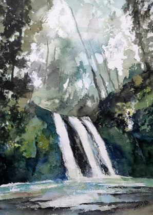 Peindre à l'aquarelle: Apprendre à peindre de superbes Aquarelles en 10 exercices étape-par-étape