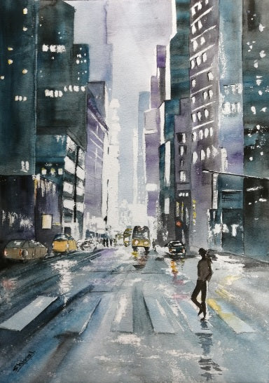 Painting with Watercolor: Learn to Paint Stunning Watercolors in 10 Step-by-Step Exercises