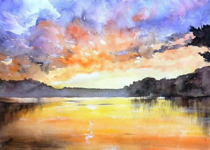 Peindre à l'aquarelle: Apprendre à peindre de superbes Aquarelles en 10 exercices étape-par-étape