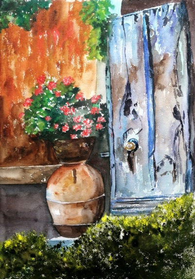 Peindre à l'aquarelle: Apprendre à peindre de superbes Aquarelles en 10 exercices étape-par-étape