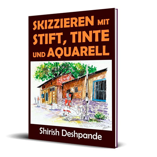 Stift, Tinte und Aquarell - 7 Ebooks-Bündel