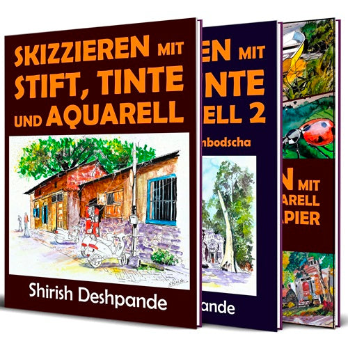 Stift, Tinte und Aquarell - Bündel (Taschenbuch)