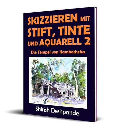 Stift, Tinte und Aquarell - 7 Ebooks-Bündel